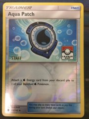 Aqua Patch - 119/145 - STAFF Pokemon League Promo